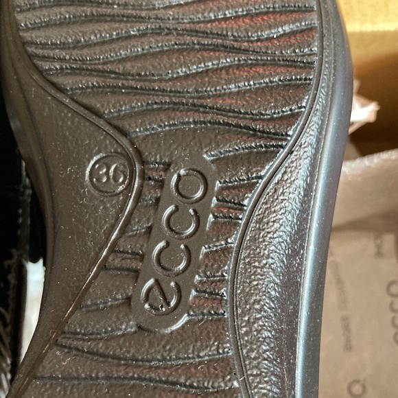 ⭐️ ECCO Host Pick!!! ⭐️ NWT - F12 Corse Black Patent Leather Loafer - SZ EU36* - Picture 6 of 12